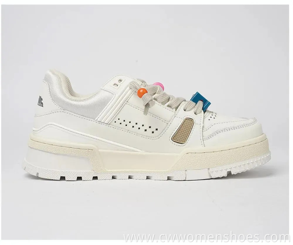 Low Price Wholesale Fashion Women's Shoes Spring and Autumn Single Boots Popular Casual Sports Designer Shoes Thick-Soled Running Small Sneaker